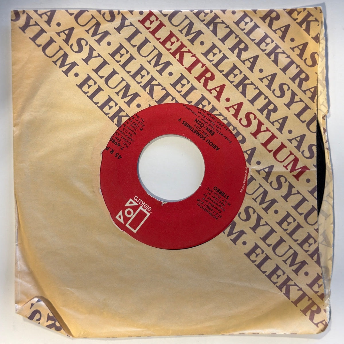 EBN/OZN - AEIOU Sometimes Y (1983) - Vinyl