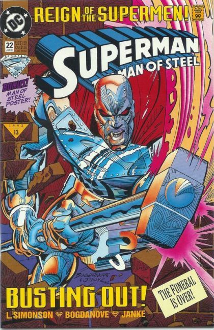 Superman: The Man of Steel #22A Direct Edition