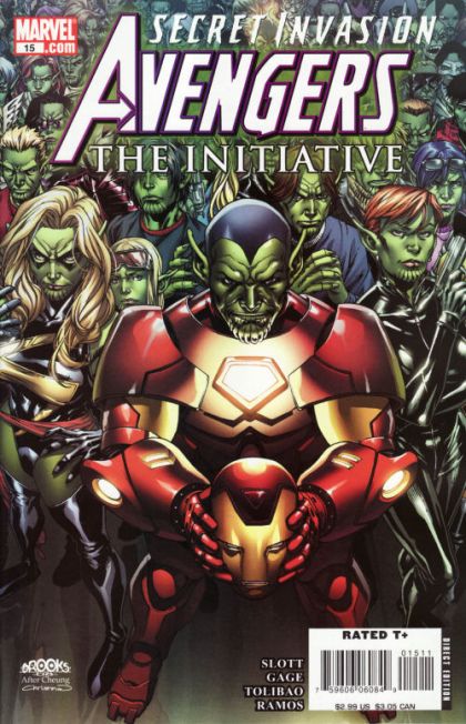 Avengers: The Initiative #15A Mark Brooks Regular