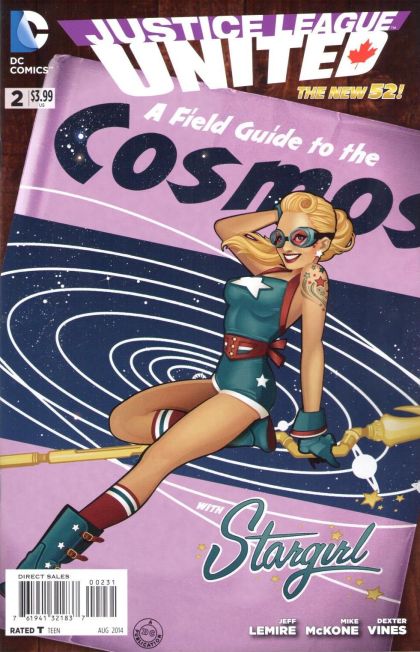 Justice League United #2C Ant Lucia Bombshells Variant