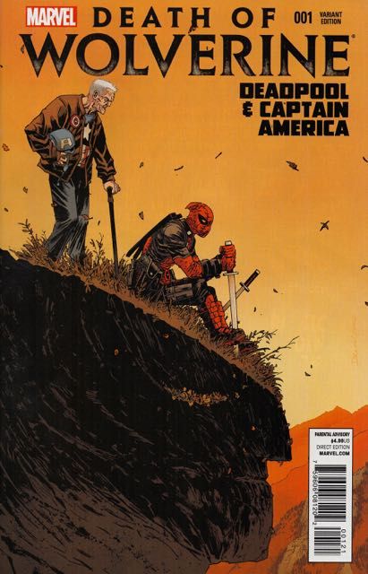 Death of Wolverine: Deadpool & Captain America #1B 1:25 Variant