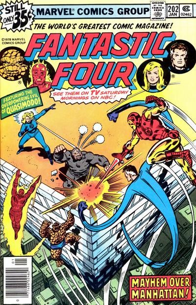 Fantastic Four, Vol. 1 #202B Newsstand Edition