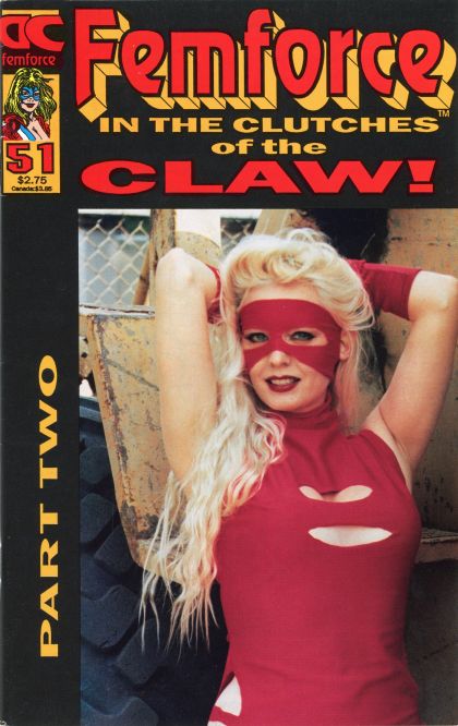 Femforce #51 Photo Cover