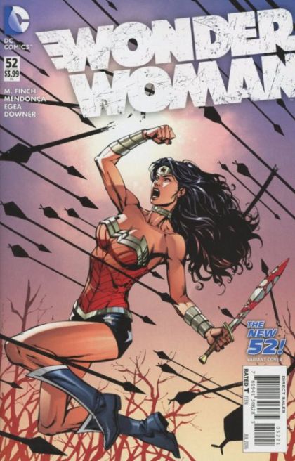 Wonder Woman, Vol. 4 #52B David Finch New 52 Homage Variant