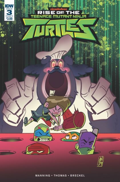 Rise of The Teenage Mutant Ninja Turtles #3A