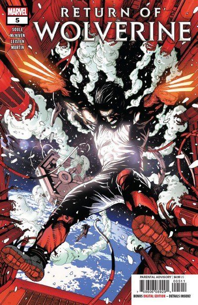 Return of Wolverine #5A Steve McNiven Regular