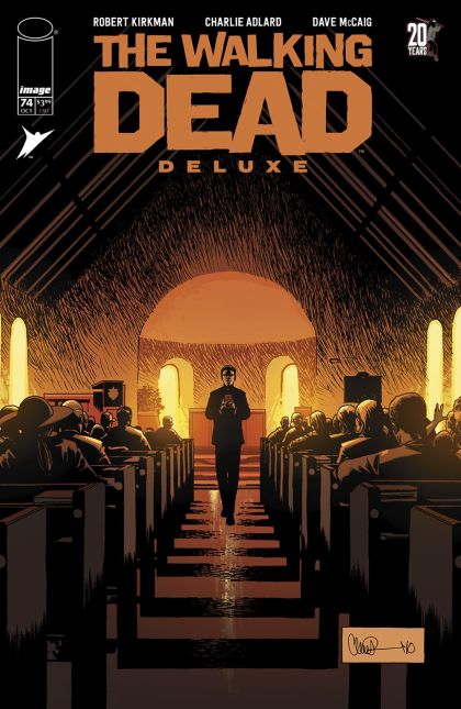 The Walking Dead Deluxe #74B Charlie Adlard Variant
