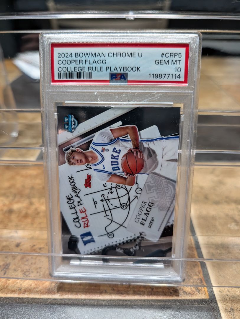 2024 Bowman Chrome U Cooper Flag