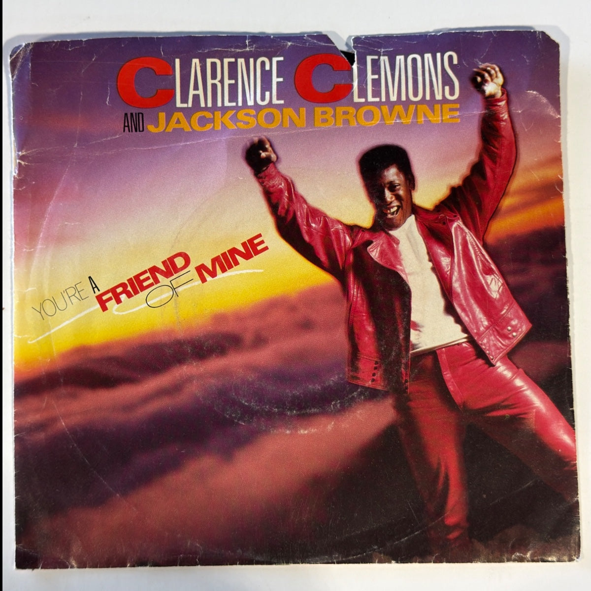Clarence Clemons And Jackson Browne - You're A Friend Of Mine (1985) - Vinyl