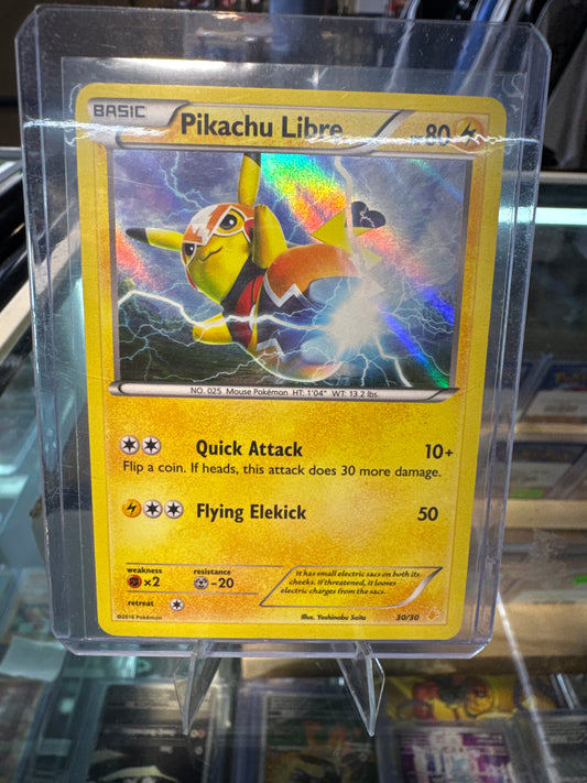 Pikachu Libre Holo 30/30
