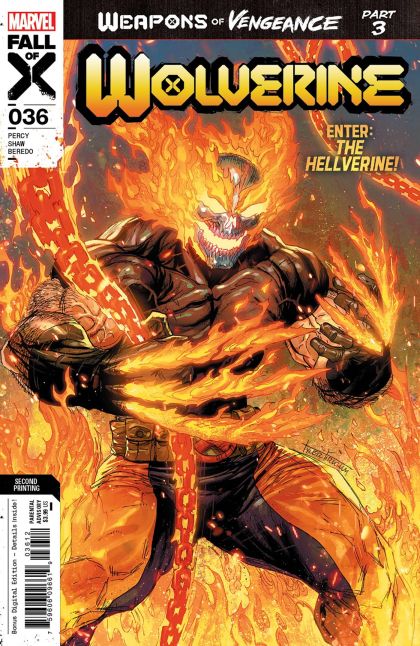 Wolverine, Vol. 7 #36H 2nd Printing Tyler Kirkham