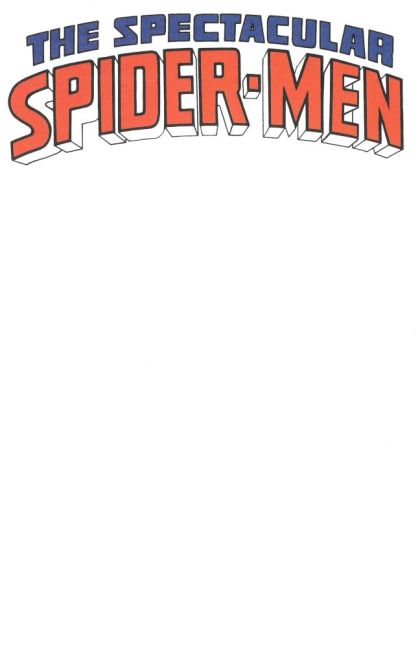 The Spectacular Spider-Men #1C Blank Variant