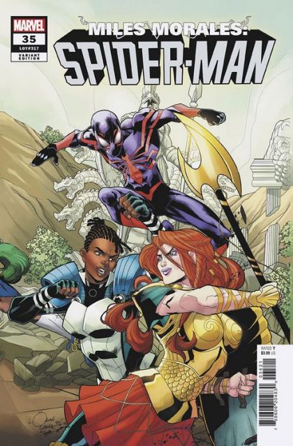 Miles Morales: Spider-Man, Vol. 2 #35B Logan Lubera Connecting Variant
