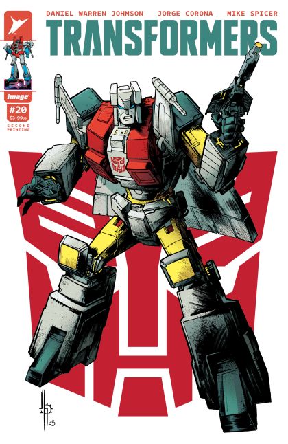 Transformers (Image) #20U 2nd Printing Jason Howard Autobot