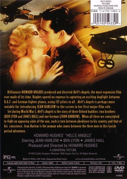 Hell's Angels (1930) - DVD