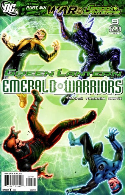 Green Lantern: Emerald Warriors #9A Miguel Sepulveda Regular Cover