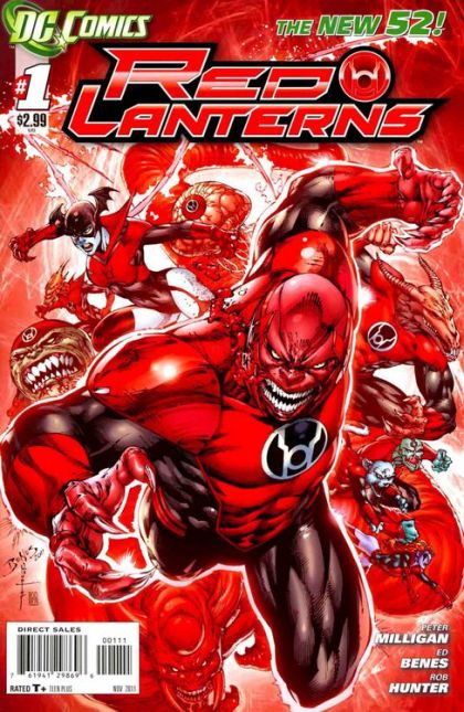 Red Lanterns #1A Ed Benes Regular Cover