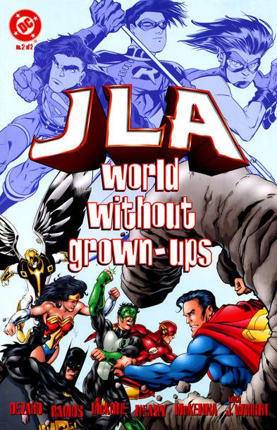 JLA: World Without Grown-Ups #2 Direct Edition