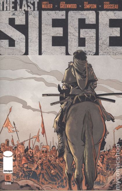The Last Siege #5A Regular Justin Greenwood Cover