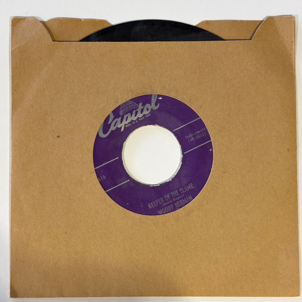 WOODY HERMAN - KEEPER OF THE FLAME - Shellac
