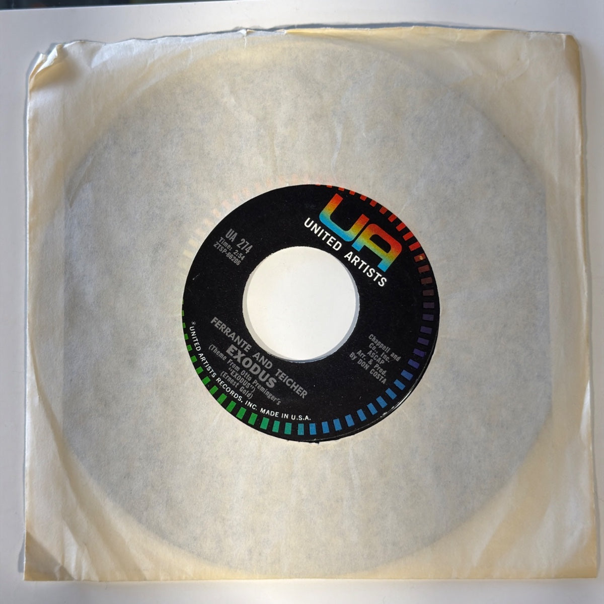 FERRANTE AND TEICHER - EXODUS (1960) - Vinyl