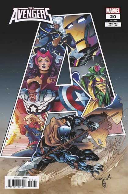 The Avengers, Vol. 9 #20C Sergio Davila Variant