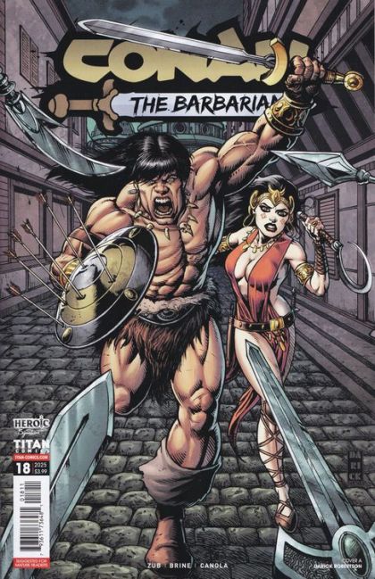 Conan the Barbarian (Titan Comics) #18A Darick Robertson Regular