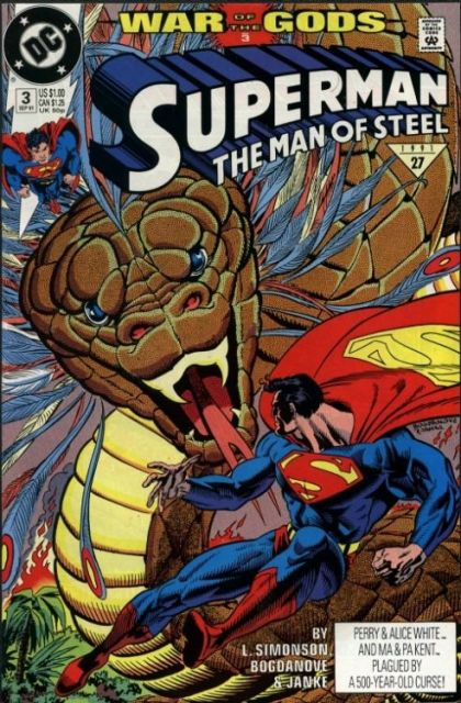 Superman: The Man of Steel #3A Direct Edition