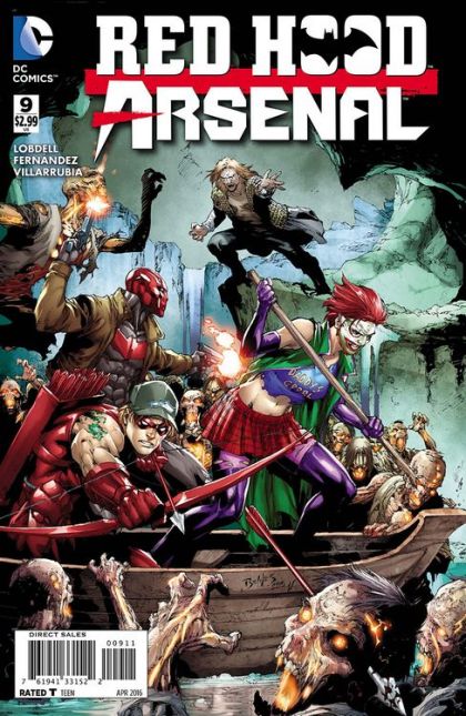 Red Hood/Arsenal #9A Ed Benes Regular Cover