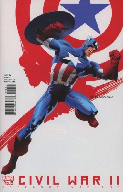Civil War II #2E Jim Steranko Variant