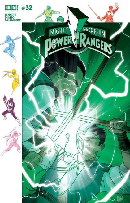 Mighty Morphin Power Rangers, Vol. 1 (Boom! Studios) #32B Jordan Gibson Subscription Variant