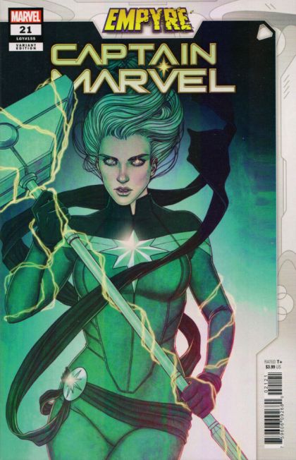 Captain Marvel, Vol. 11 #21B Jenny Frison Empyre Variant