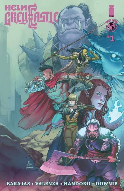 Helm Greycastle #1A Regular Rahmat Handoko & Bryan Valenza Cover