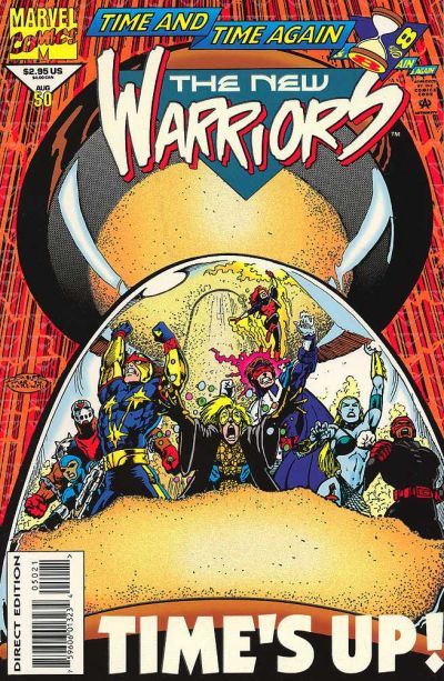 The New Warriors, Vol. 1 #50B Direct Edition - Glow in the Dark Cover