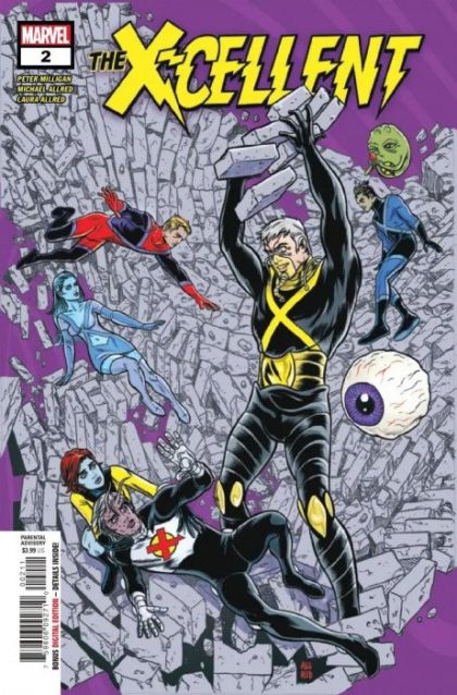 The X-Cellent, Vol. 1 #2A Regular Michael Allred Cover
