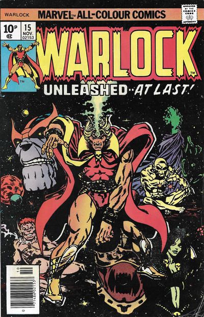 Warlock, Vol. 1 #15B UK Price Variant