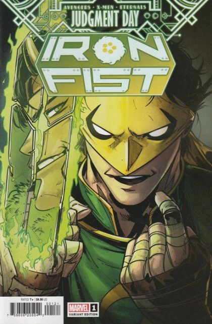 A.X.E.: Iron Fist #1B Michael Yg Cover