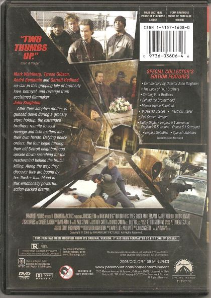 Four Brothers (2005) Special Edition - DVD