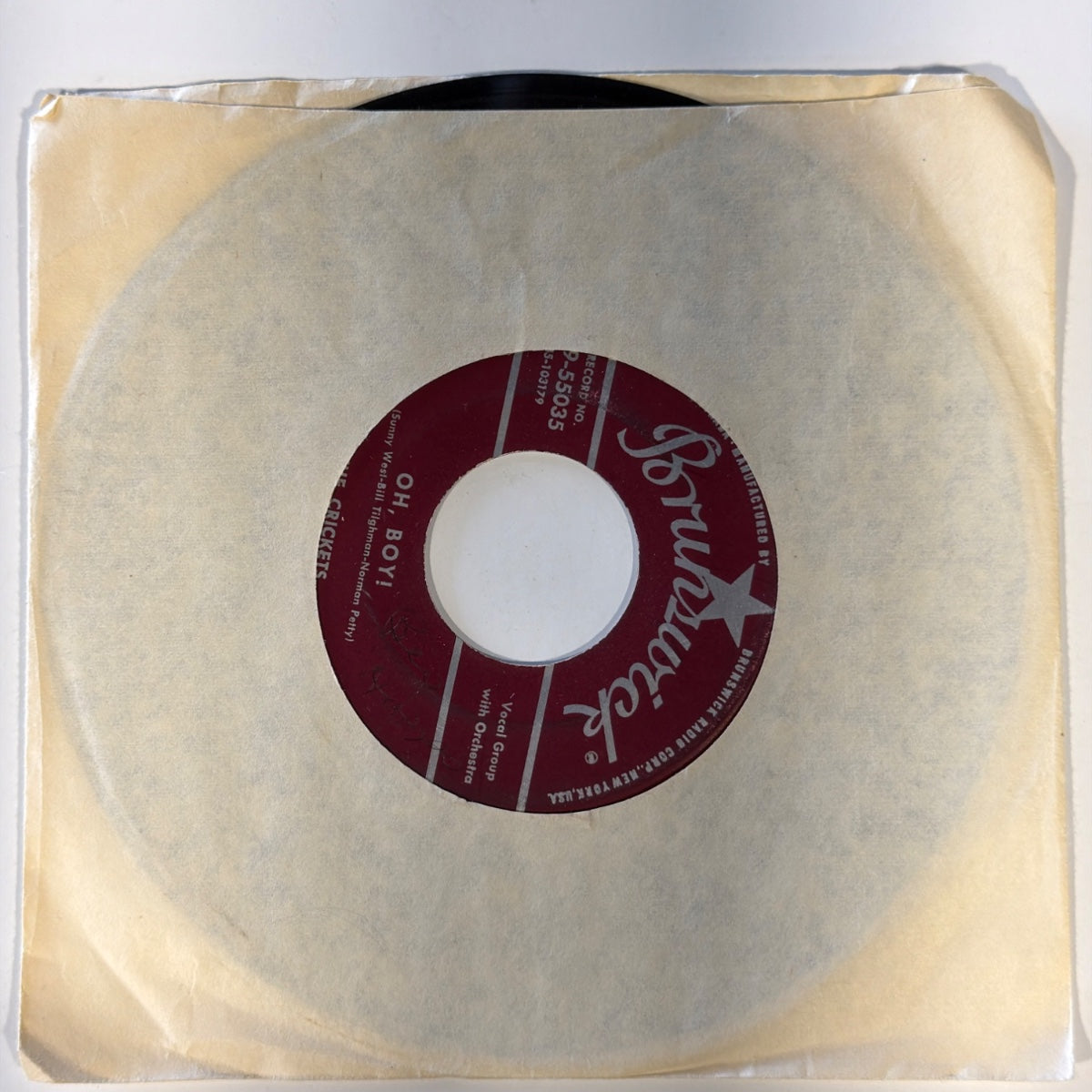 THE CRICKETS - OH, BOY! (1957) - Vinyl