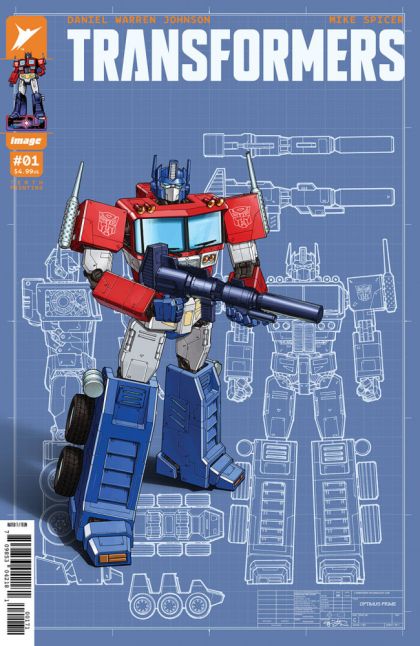 Transformers (Image) #1CH 10th Printing E.J. Su Variant