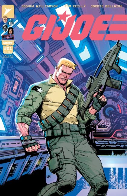 G.I. Joe, Vol. 1 (Image) #1BW 3rd Printing Doug Mahnke Variant