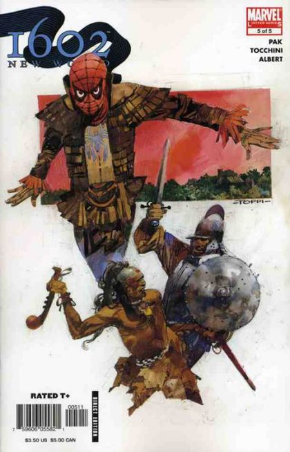Marvel 1602: New World #5 Sergio Toppi Regular