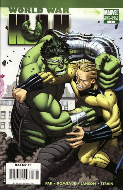 World War Hulk #5B Variant Cover