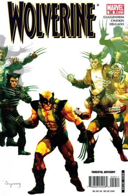 Wolverine, Vol. 3 #59A Direct Edition