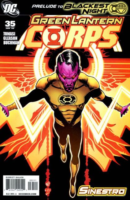 Green Lantern Corps, Vol. 1 #35A Patrick Gleason Error Regular