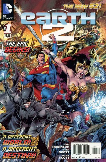 Earth 2 #1A Ivan Reis Regular Cover
