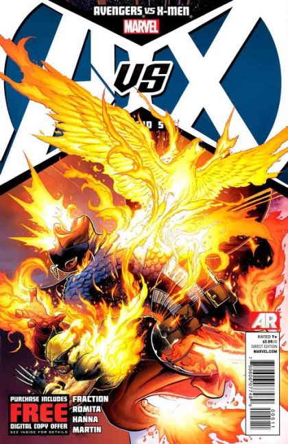 Avengers vs. X-Men #5A Jim Cheung Regular Cover