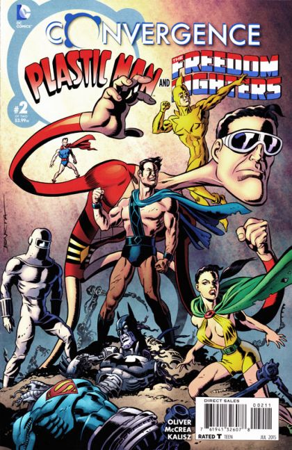 Convergence: Plastic Man: Freedom Fighters #2A Hilary Barta Regular Cover