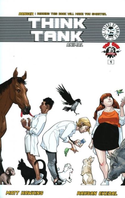Think Tank, Vol. 5 #1B Rahsan Ekedal Variant Cover