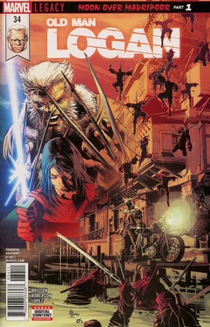 Old Man Logan, Vol. 2 #34 Mike Deodato Jr. Regular